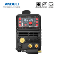 ANDELI Semi-automatic Welding Machine MIG Pulse/Lift TIG/MMA 220V LED Screen Inverter Aluminum Welder Gasless Welding