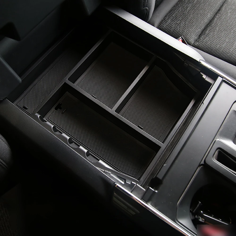 

Center Console Organizer For Ford F150 2021 2022 2023 Storage Box Organizer Center Console Trays Drawer Armrest Accessories