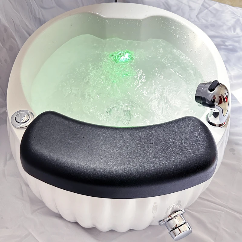 كرسي باديكير سبا للقدمين حديث فاخر مع نظام نفاث بدون أنابيب، مناسب لصالونات الأظافر #2