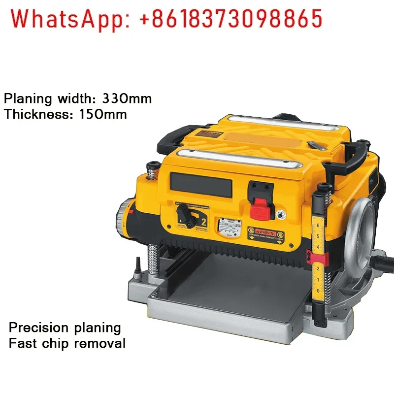 Multifunctional Woodworking Planer DW735 Press Small Electric Planer Desktop 220V