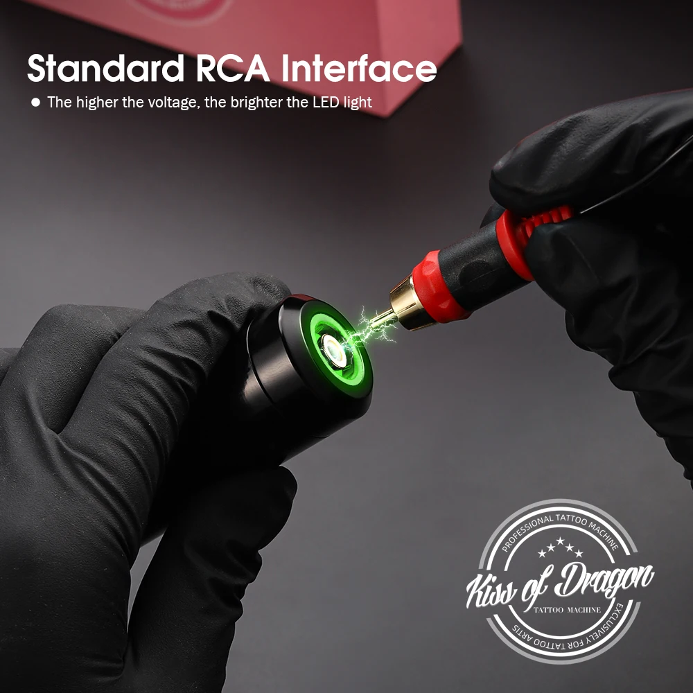 قلم آلة الوشم TREX RCA محرك Mabuchi قوي وهادئ لتوريد بطانة الوشم وتظليلها