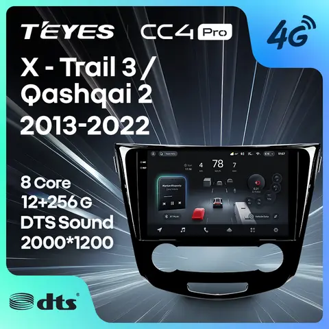Car Radio for Nissan X-Trail 2013-2022 TEyes