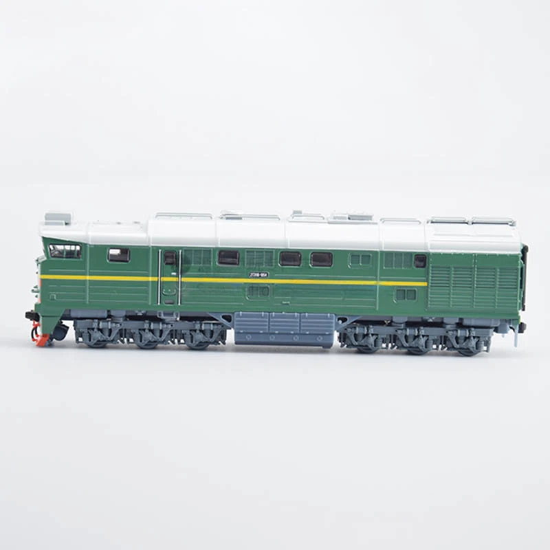 Modelo de tren soviético 2TE116, locomotora diésel dúplex de ancho, tren de carga pesada ruso, juguete de tren JLKN018, 1:87