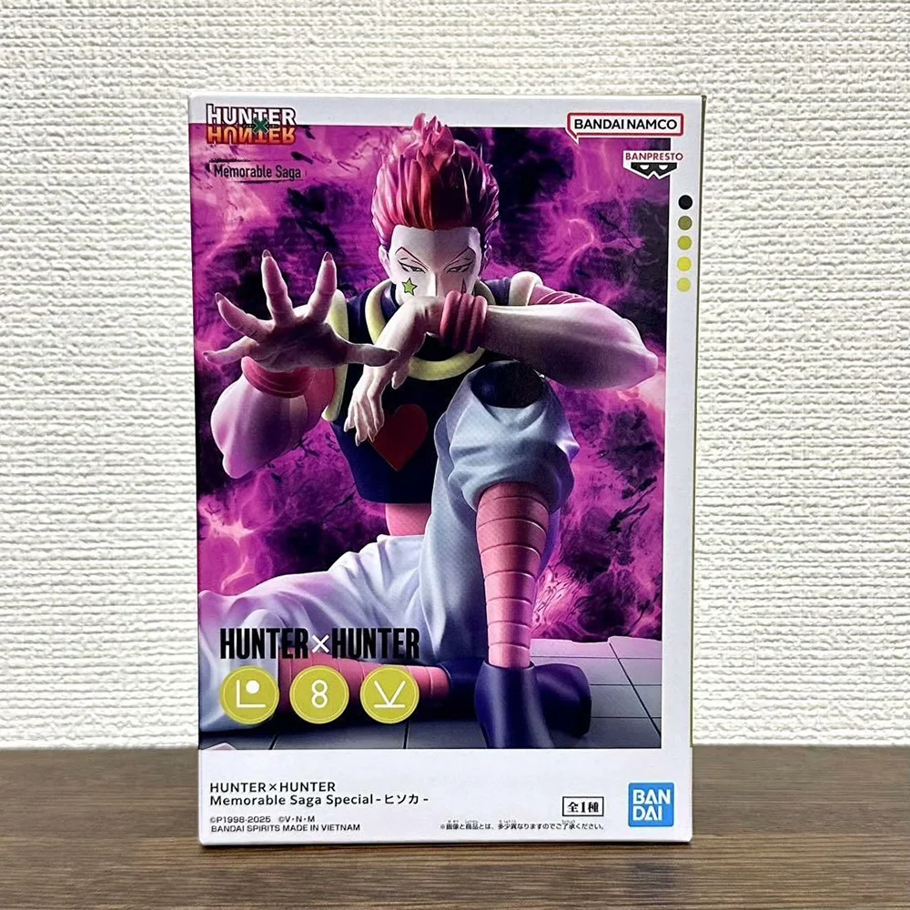 

HUNTER-HUNTER Memoryable Saga Special-Hisoka BANDAI Banpresto Фигурка Модель Аниме Натуральная игрушка в штучной упаковке