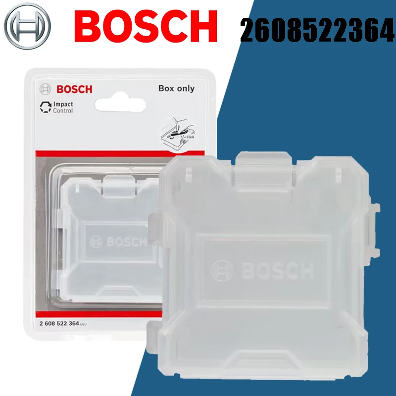 Прозрачная коробка для инструментов BOSCH 2608522364, профессиональные аксессуары Bosch, пустая коробка