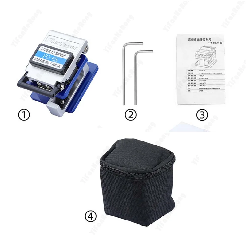 

【Must-Haves】FC-6S FTTH Optical Fiber Cleaver Metal High Precision Cold Connection Cutter Tool