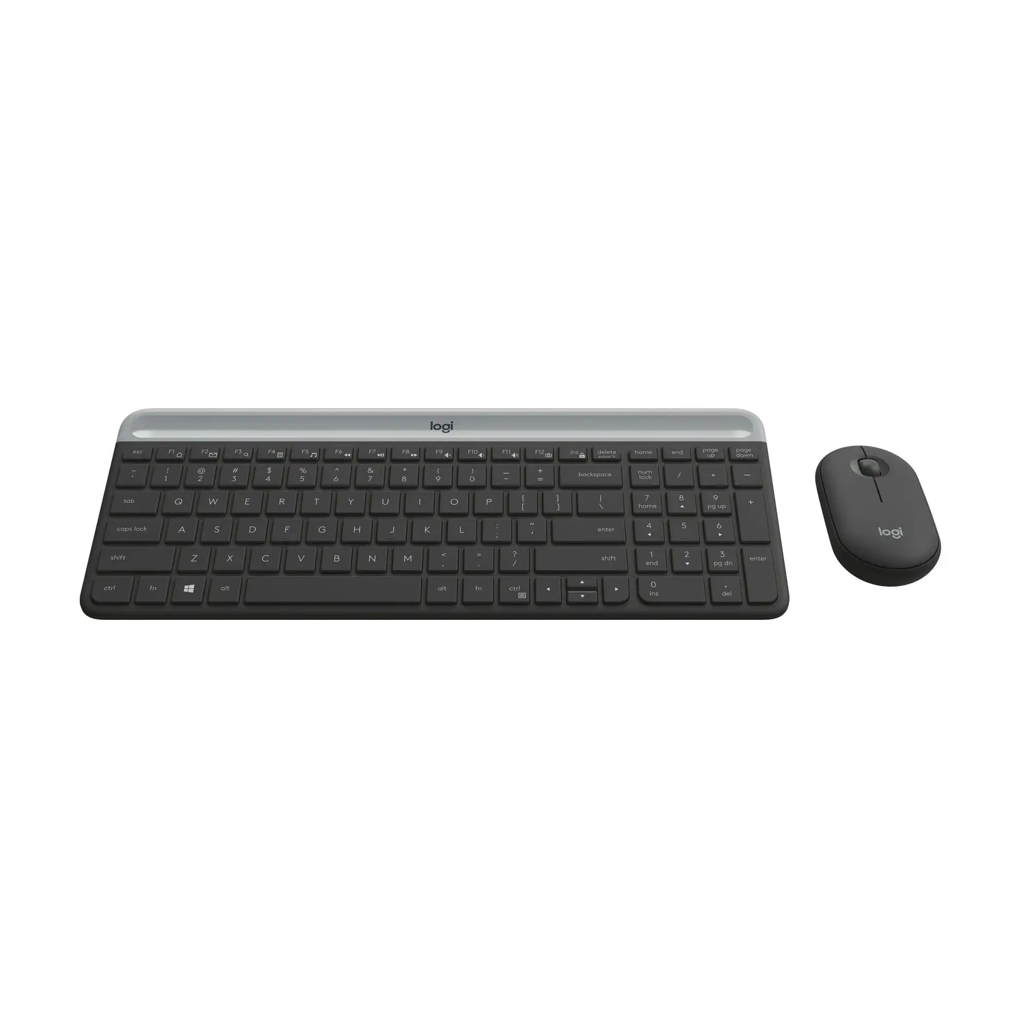 

Logitech Slim Wireless Keyboard and Mouse Combo - Low Profile Compact Layout