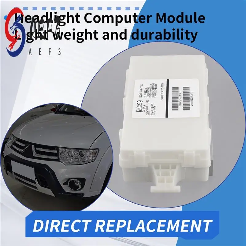 

AEF3-8637A799 Car Headlight Computer Module Control Unit For Mitsubishi Pajero Sport 2013-2017 Car Auto Accessories