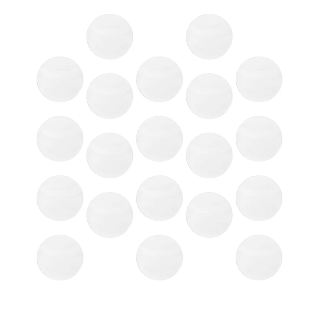 

20pcs Badge Protector Clear Round Cover For Souvenir Animation Button Badge Storage Display Case Smooth Scratch Resistant