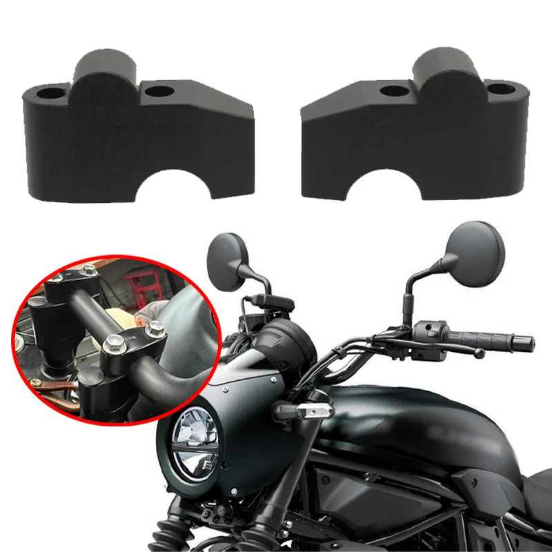 

Motorcycle Handlebar Back Move Mount Fit For Kawasaki Eliminator500 Eliminator400 2024 Eliminator 400 500 Handlebar Riser Clamp