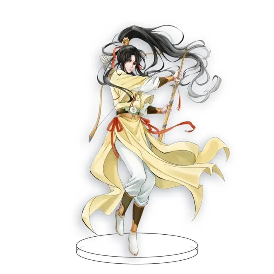 Animation Derivatives Acrylic Large Standing Plate We Wuxian Lan Wangji High Aesthetic Desktop Ornament Brithday Gift for Friend