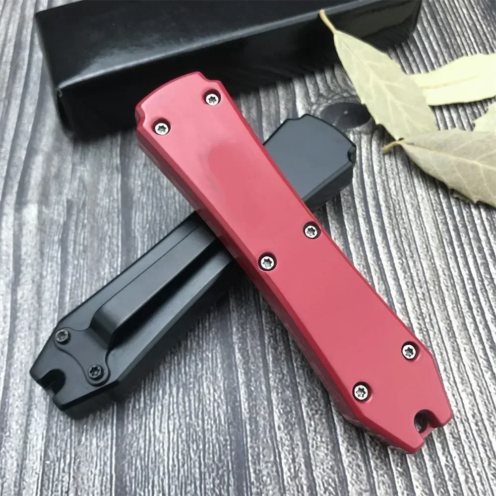 Scalpel With 10PCs Removable Blades Mini Pocket Knife 440C Blade Zinc Alloy Handle EDC Camping Survival Self Defense Knife