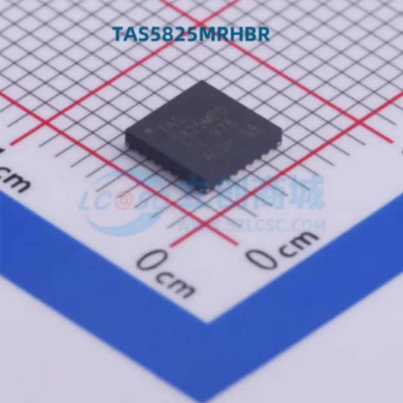TAS5825MRHBR 38W Stereo Class D Audio Amplifier VQFN-32 Inductor-Less Digital Input Smart Amp DSP Audio Processing Speaker Power