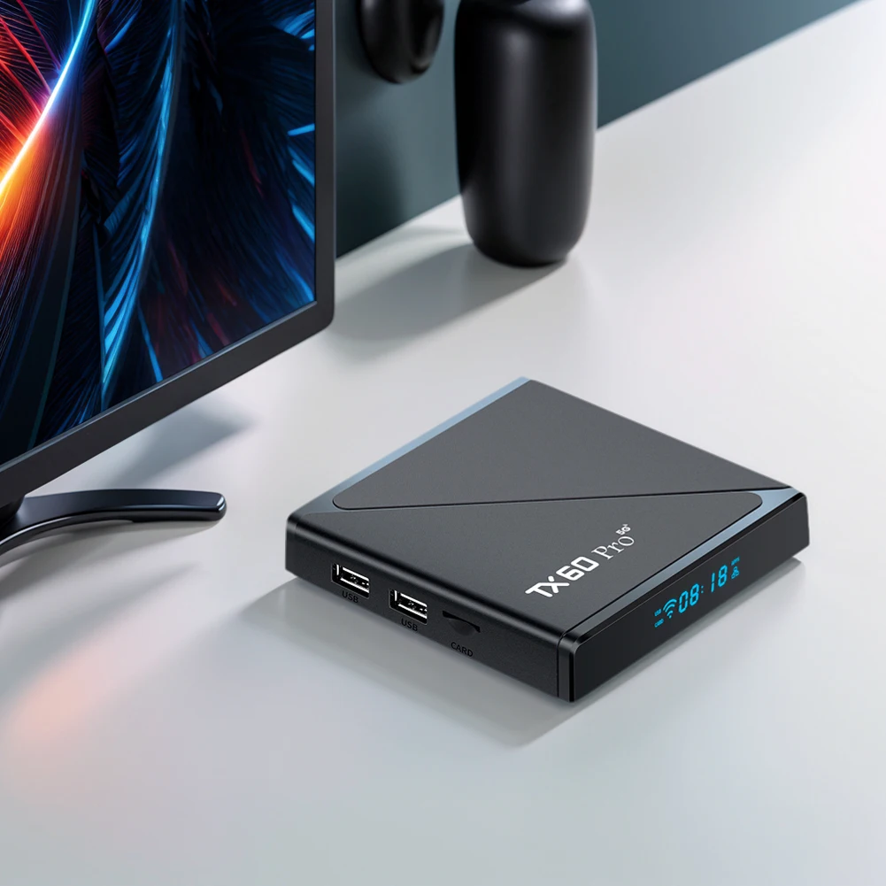 

Android 16 TV Box 16GB 256GB Media Player 14K 2.4G/5G Dual WiFi Android Box with Remote