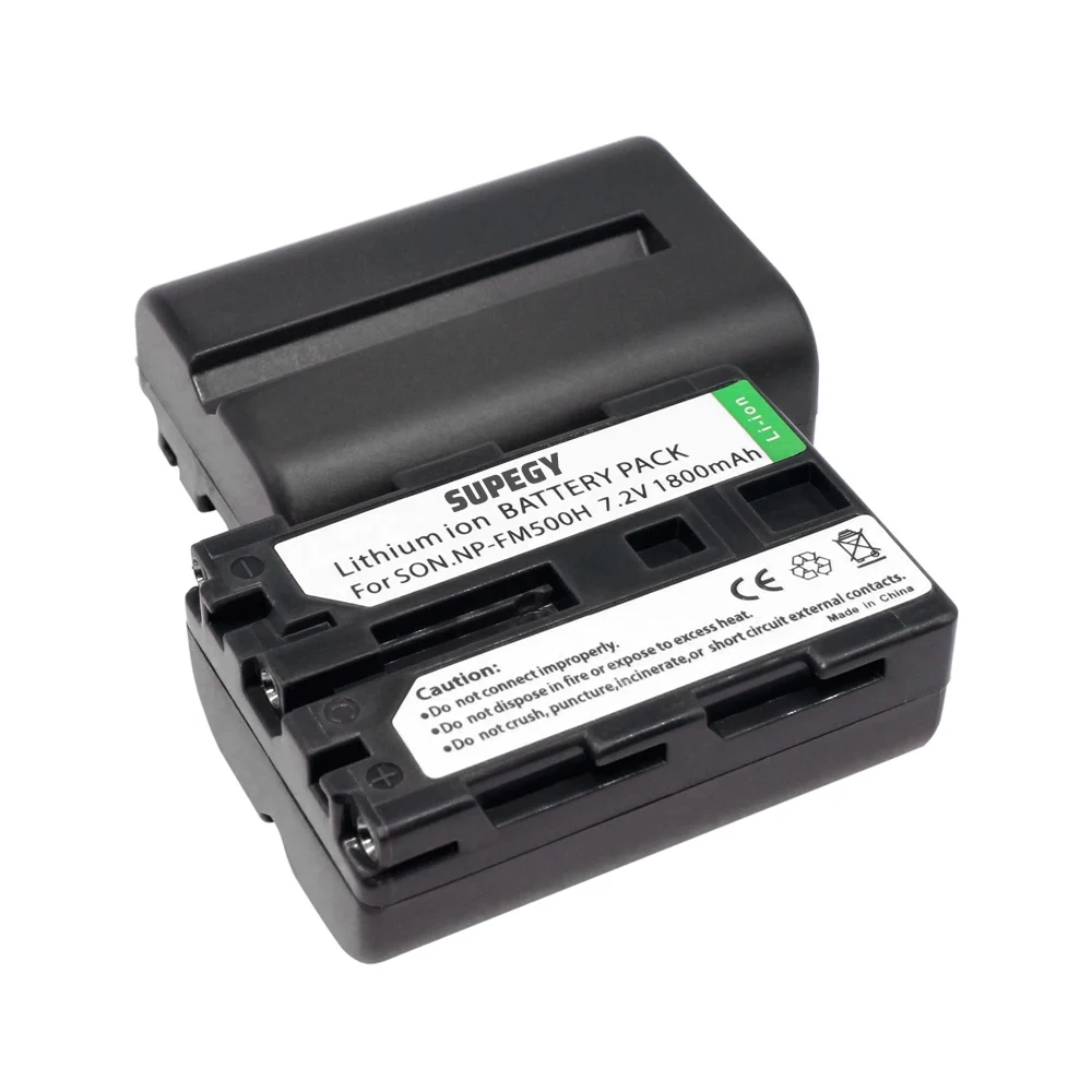 2Pcs NP-FM500H NP FM500H Battery for Sony Alpha A58 DSLR-A350A300/A350/A450/A500/A550/A560/A580/A700/A99/A850 SLT-A57
