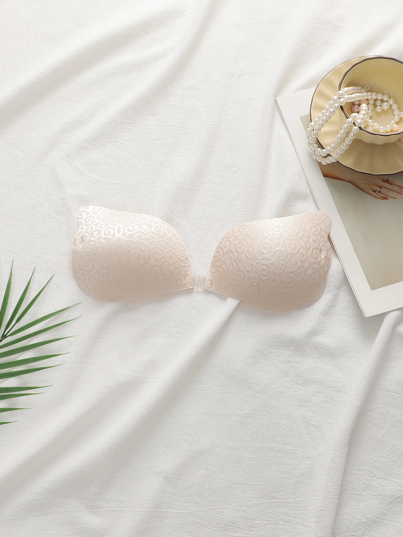 Reggiseno riutilizzabile regolabile con cinturino sul petto con fibbia frontale invisibile sexy da donna JB10938