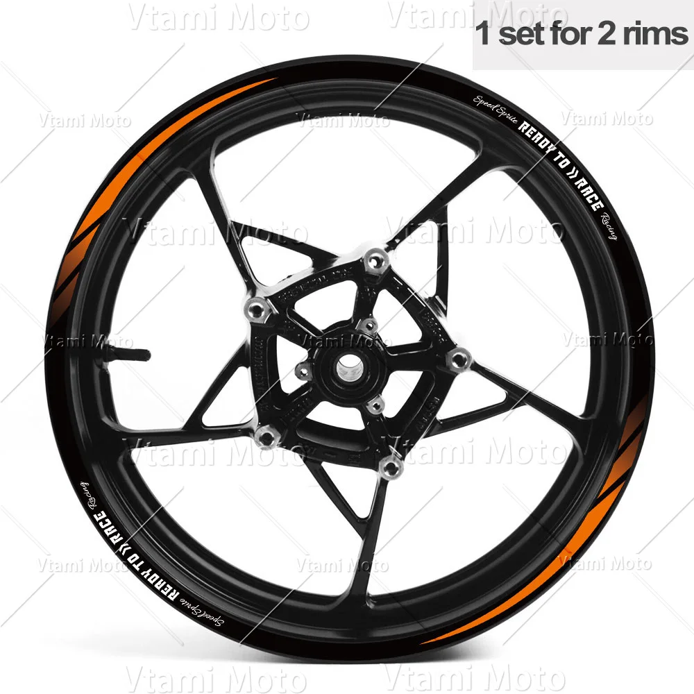 Autocollant de jante de roue de moto Casting, décalcomanies pour KTM Duke 990, 890, 790, 690, 390, 250, 200, 125, 1290, 1390, Super Duke R, 17 pouces