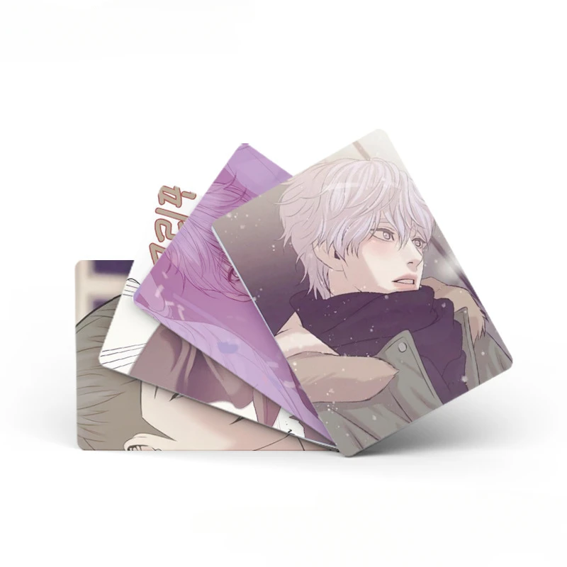 Imagem -04 - Coreano Manhwa Shell Pearl Boy Laser Lomo Cartão Personagens de Quadrinhos hd Photocard Presente Coleção Cosplay 55 Pcs por Conjunto