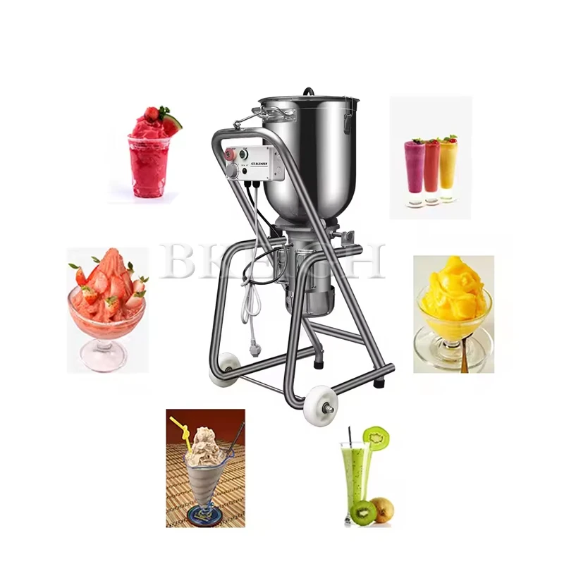 Floor Standing Mixer, Electric Professional Grinder, Cranberry Strawberry Ice Cube Mixing Mixer