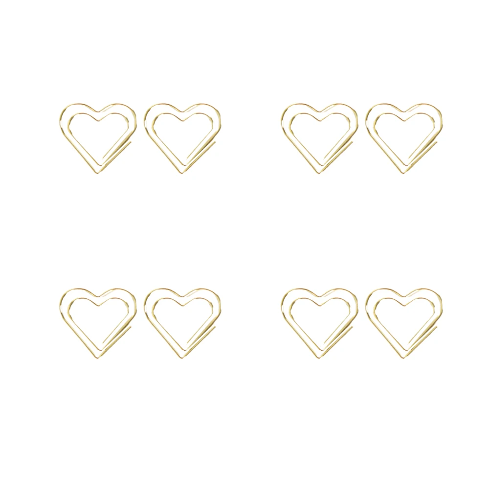 20 قطعة مشابك ورق كرتونية معدنية على شكل دولفين مشابك مرجعية باللون الذهبي الوردي للملاحظات والصور والمكتب منظم المدرسة المشبك