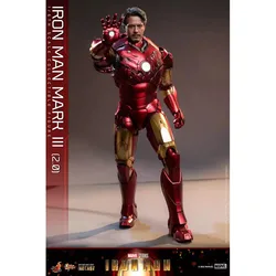 In magazzino Original HOTTOYS HT 1/6 muslimiron Man MK3 2.0 Tony Stark lega Movie Character Model Art Collection Toy Gift