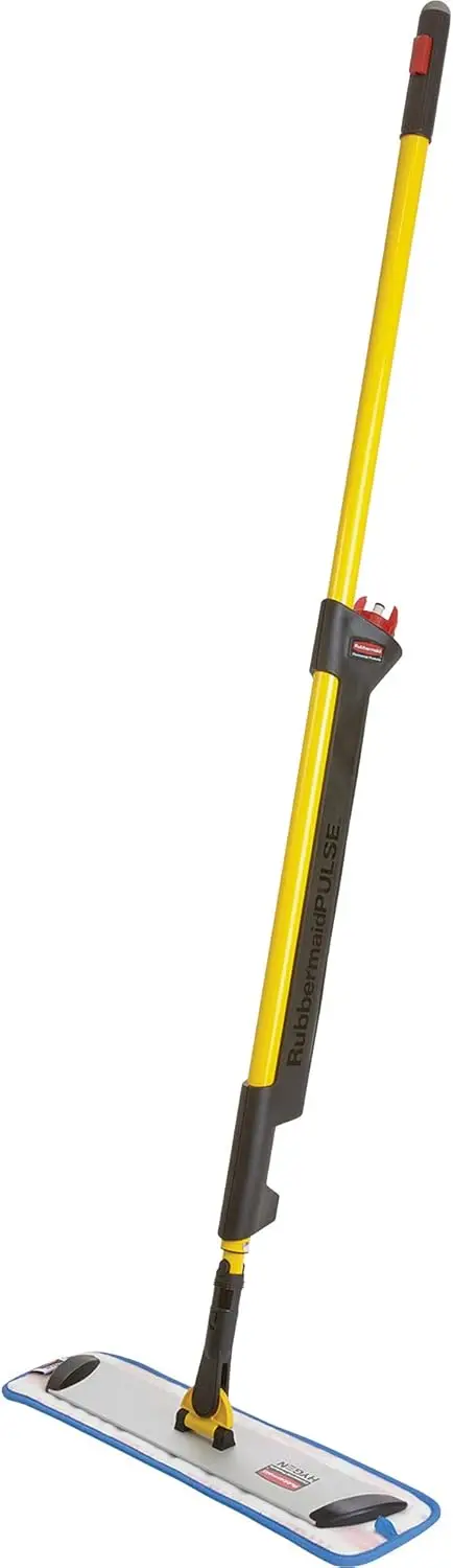 

Single-Sided Microfiber Spray Mop Kit for Hardwood Tile Laminated Floors Yellow Kitchen Bathroom Cleaning