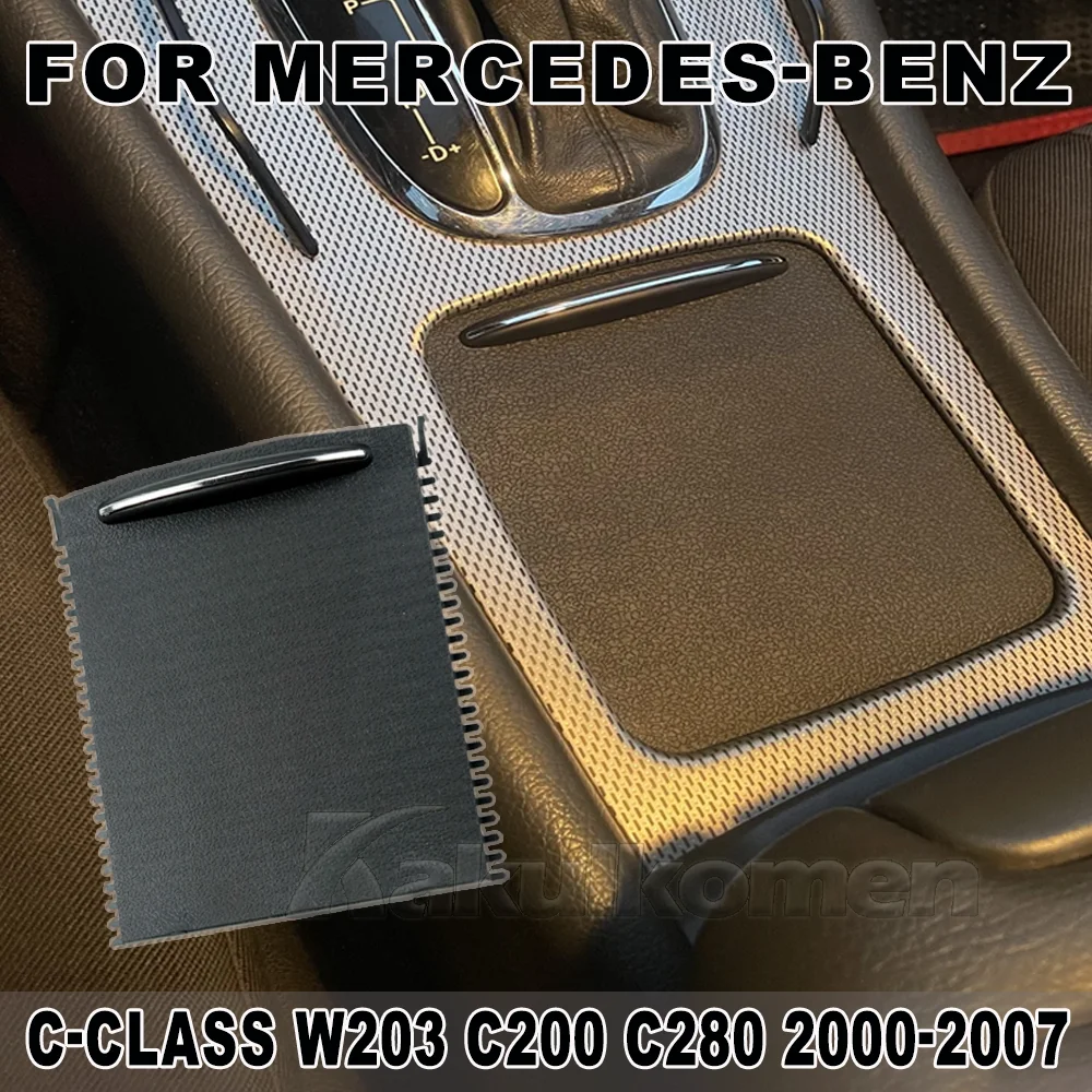 Car Interior Center Console Water Cup Holder Shutter Roller Blind Cover For Mercedes Benz C Class W203 C200 C220 2036800123