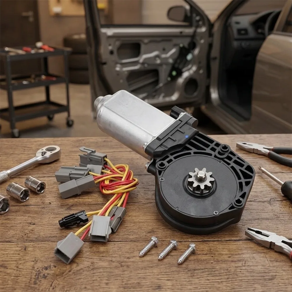 Front Door Motor Window Motor For Car Window Repair Direct Replacement Metal And Plastic High Durability Easy Installation
