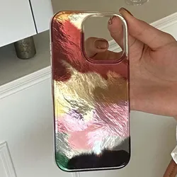 FULL COVERAGE Shell for iphone 13 15 promax 16 12 14 pro max ins colorful blingbling shiny phone case coqnue