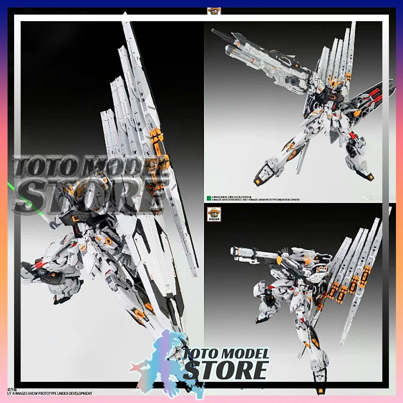 

[In Stock]Farmer Creation Mg 1/100 Rx-93 V GK Nu Ver.Ka Assembly Mecha Model Skeleton Anime Action Figure Toys Gifts