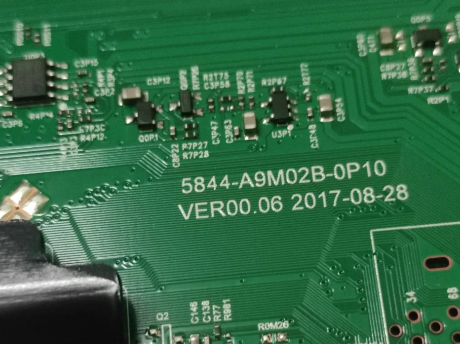 Pengiriman Gratis!! Fancyled TV Motherboard DA65A114 AE0011597 Berfungsi Baik
