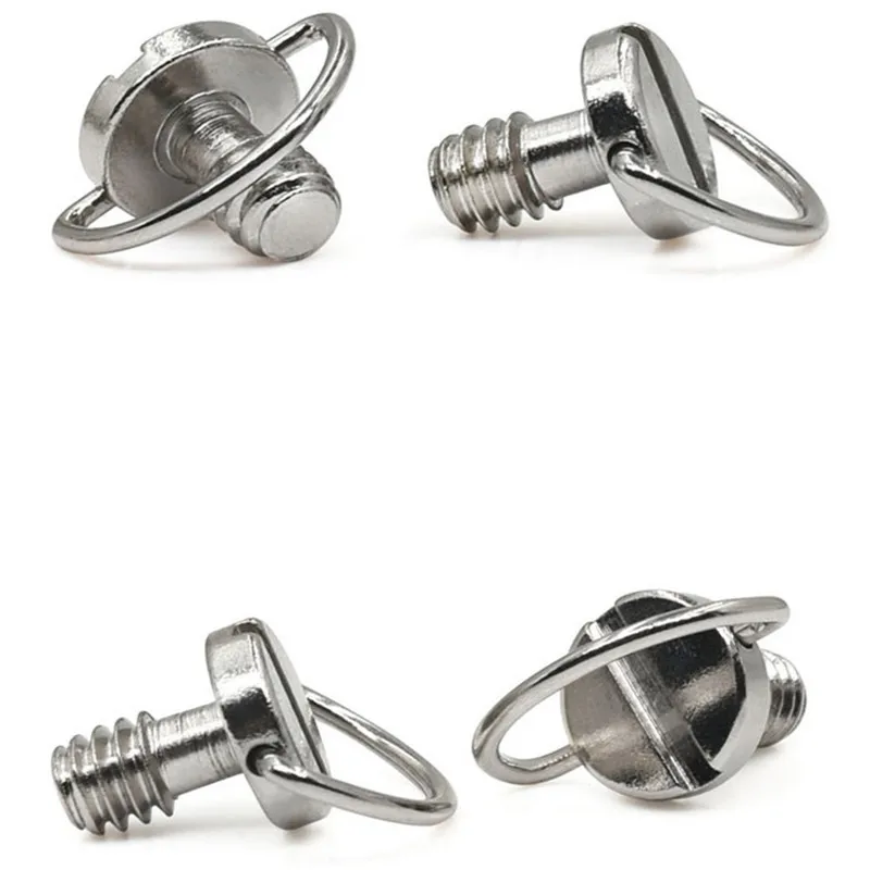 Dslrカメラ三脚クイックリリースプレート用1/4 "dリングカメラネジ