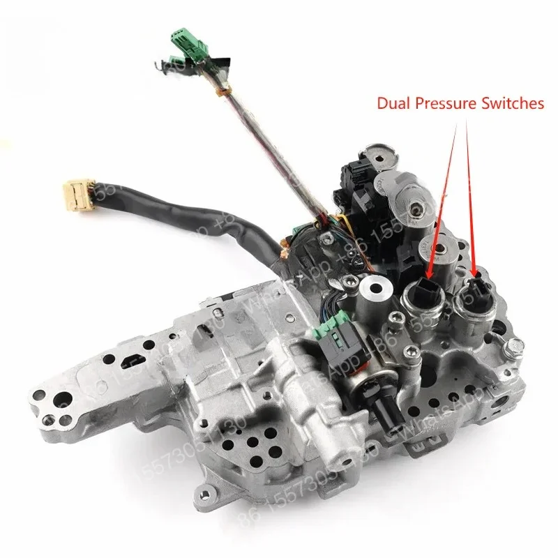 JF011E RE0F10A CVT Transmission Dual Pressure Switches Valve Body with Solenoid