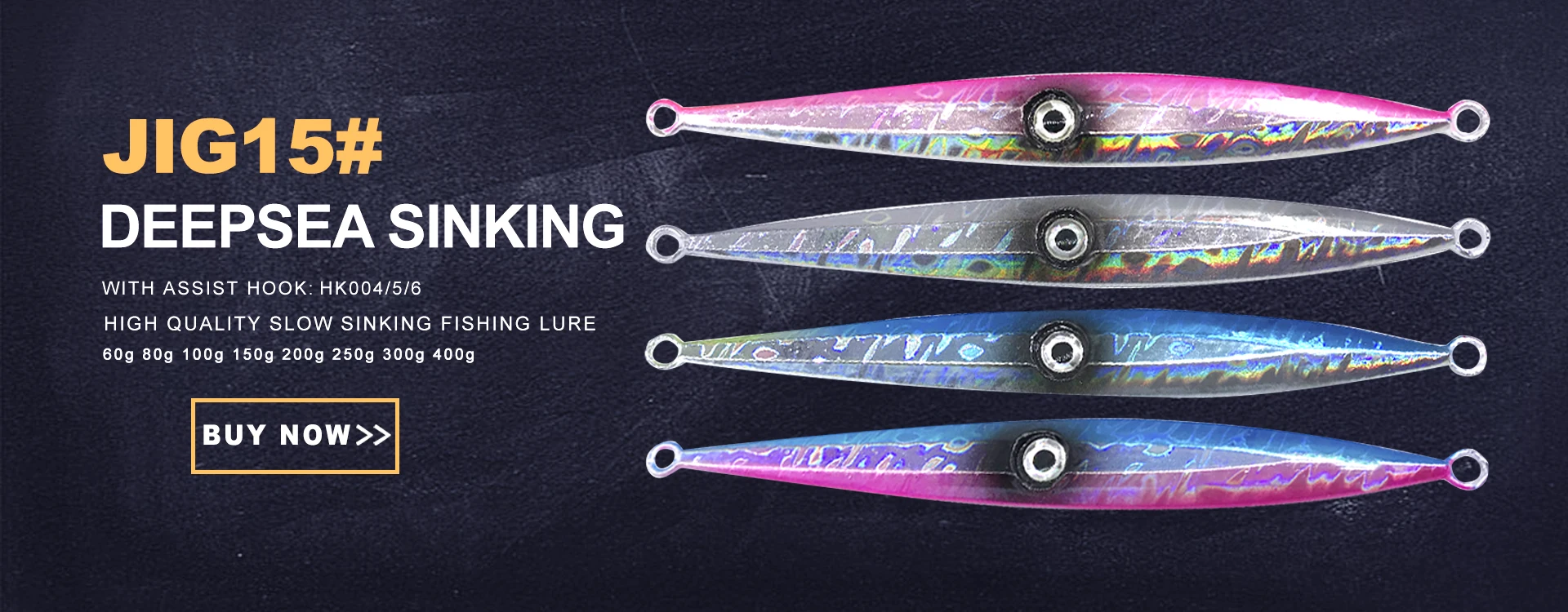 OBSESSION J5 60g 80g 160g 200g 250g 300g 350g Metall Jig Angeln Köder sinking Jigbait Salzwasser Leuchtende Jigging Köder Mit Haken – Detail 1