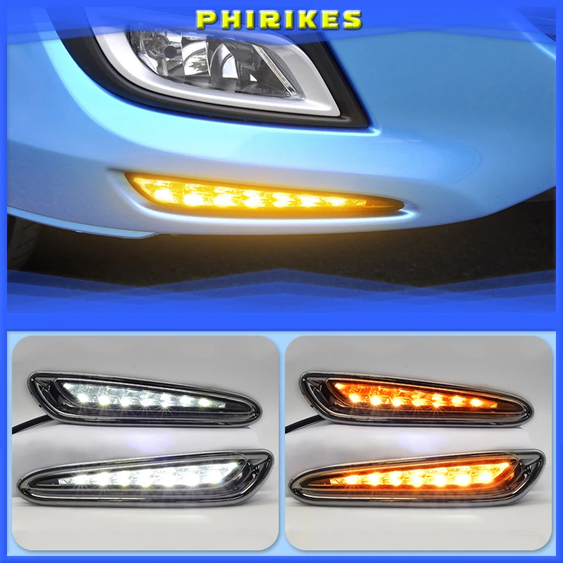 1-pair-for-mazda-3-mazda3-2010-2011-2012-2013-led-drl-daytime-running-light-daylight-yellow-turn-signal-fog-lamp