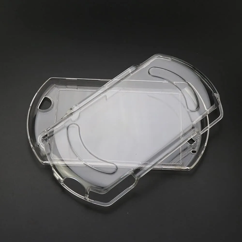 1PCS For PSP Go Protector Shell Clear Transparent Crystal Hard Cover Protective Case Replacement Part