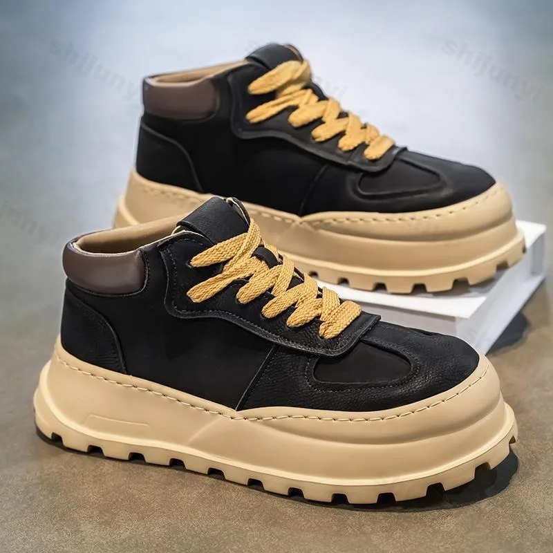 

Мужская повседневная обувь для скейтборда, уличные мужские кроссовки, модные дизайнерские кроссовки для бега, роскошные спортивные туфли на платформе, теннисные кожаные рабочие лоферы