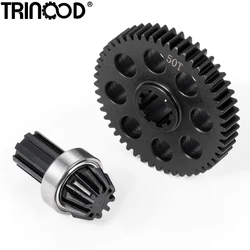 TRINOOD Steel 50T Gear Assembly Differential Drive Gear for MJX Hyper Go 1/14 14210 14302 1/16 16207 16208 H16 H16PL H16DR Parts
