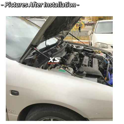 Imagen 2 del producto Capó delantero para Nissan Primera P11 1995-2002, resorte de elevación de Gas modificado, reajuste, soportes de resortes, amortiguador de brazo