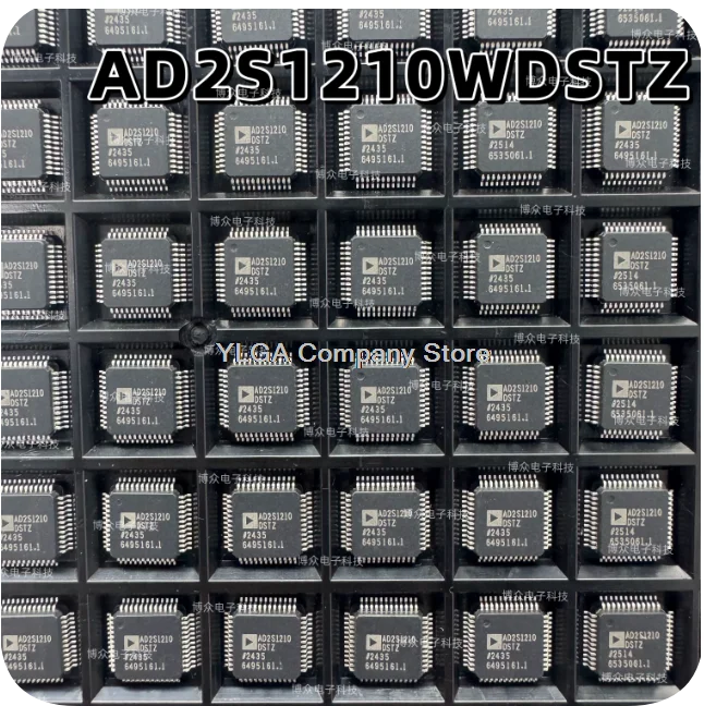 Direct shooting AD2S1210WDSTZ new energy motor controller MCU indication rotary converter analysis IC chip          2PCS
