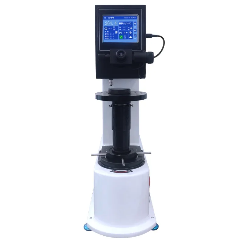 Brinell hardness tester touch electric digital display automatic turret cast iron steel metal image testing instrument