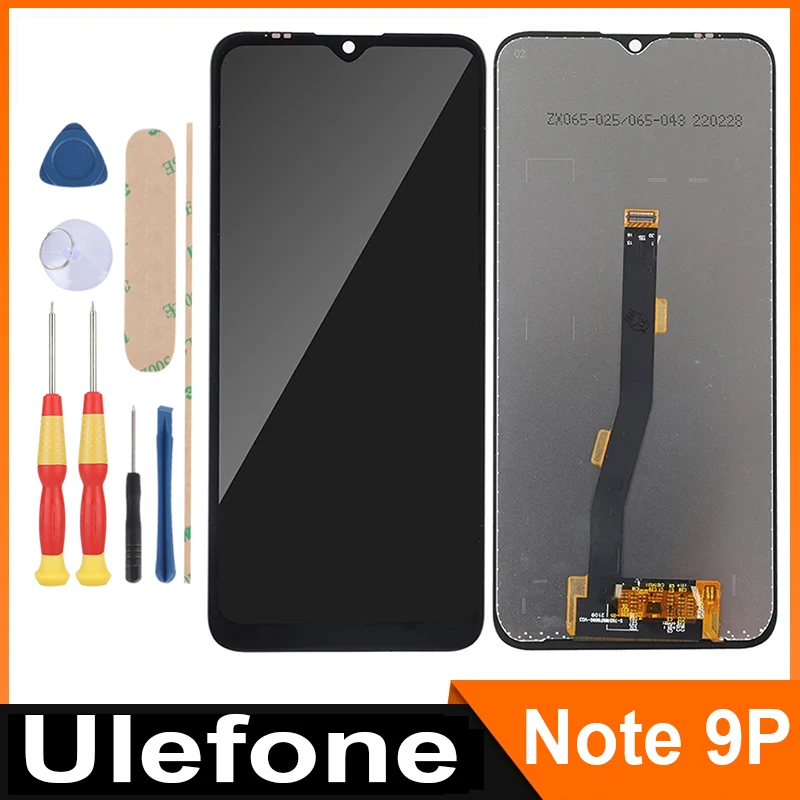 

For Ulefone Note 9P/ 6.52" FHD+ LCD Display + Touch Screen + With Frame