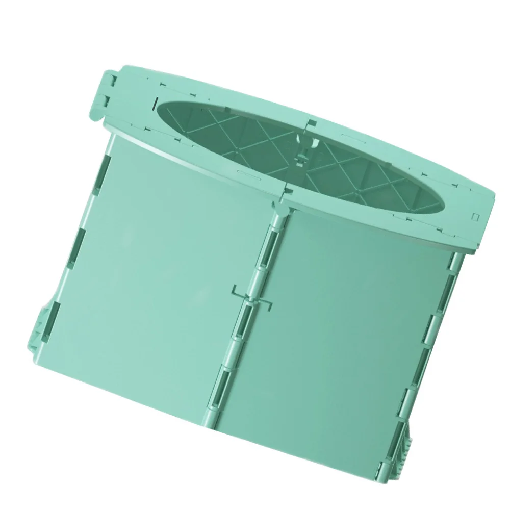 

1Pcs Car Foldable Baby Toilet Premium PP Portable Travel Potty for Toddlers Training Seat Collapsible Design Outdoor Use