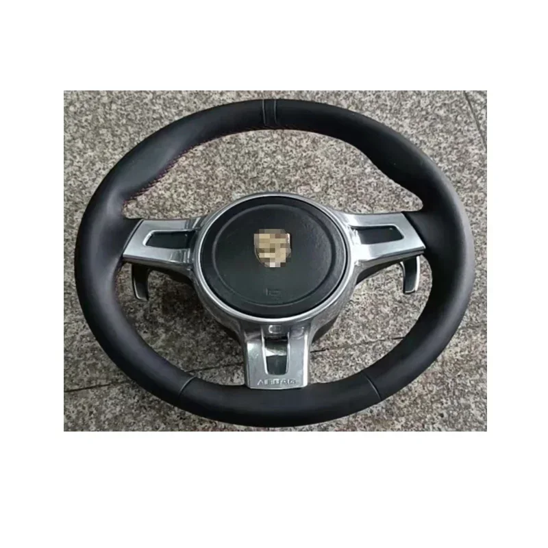 

Upgrade For Porsche 997 Dual Screen Display Leather Steering Wheel