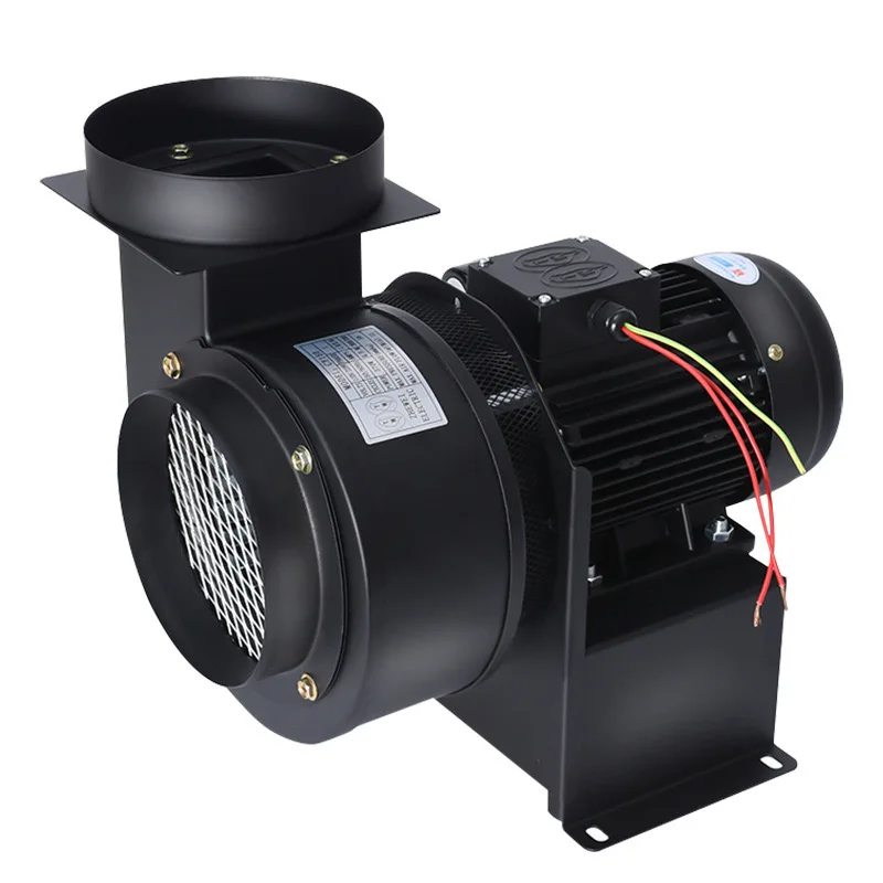 High Temp Resistant Centrifugal Fan CY120, Induced Draft Extractor Blower, Multi-Blade Heat Exhaust Isolated Fan for Ventilation