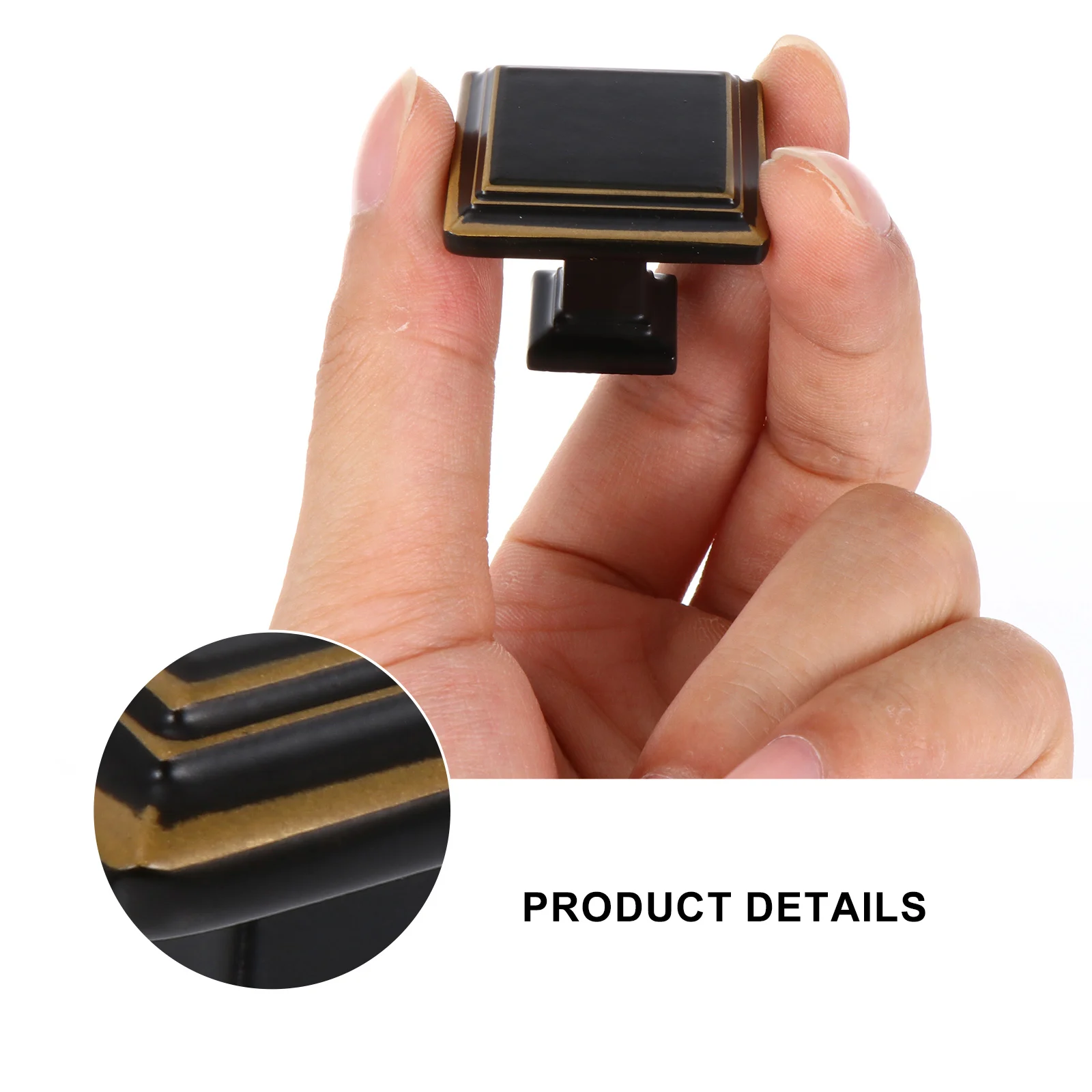 

4Pcs Cabinet Zinc Alloy Drawer les H les Wardrobe Fashion Knobs Bedside Table Modern Durable Hardware