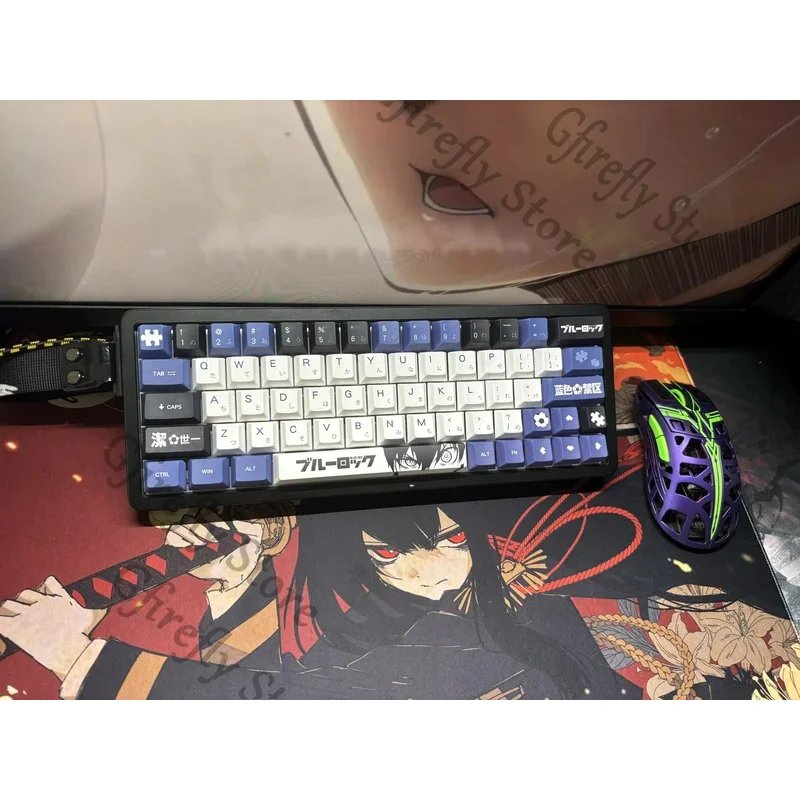 Anime Series BLUE LOCK Craft Keyboard Cap Computer Kforce Colleagues Isagi Yoichi Keycap Decorate Ambitus Gift