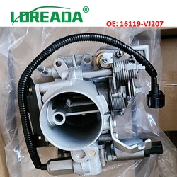 16119-VJ207 16119VJ207 Fuel Injection Throttle Body Valve RHN50-19 For Nissan Datsun NP300 KA20 KA20DE KA24 KA24DE Engine 12-15