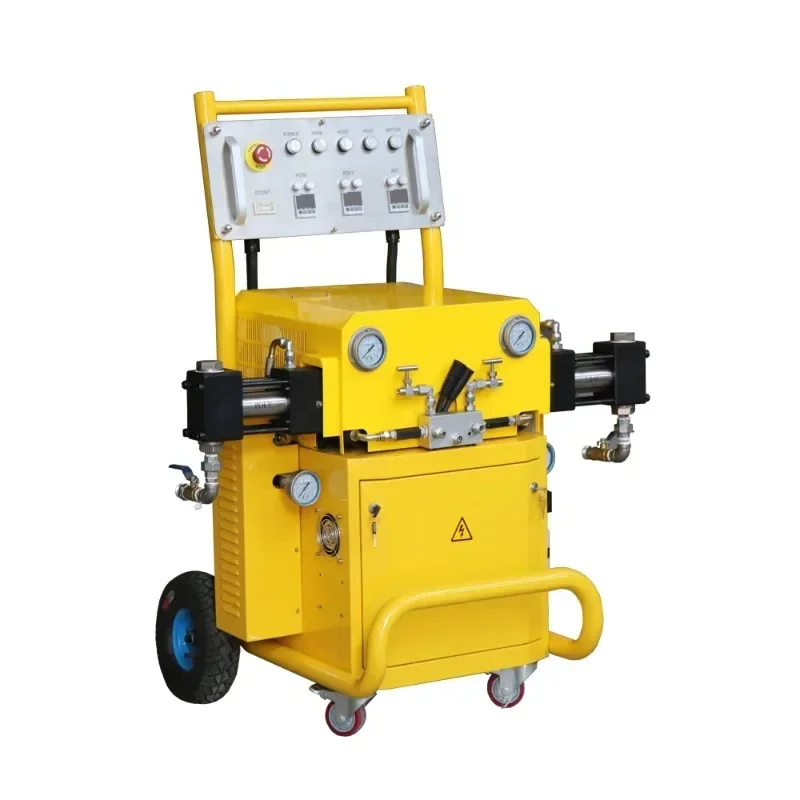 High Pressure PU Polyurea Spray Foam Equipment Polyurethane Foam Insulation Spray Machine Sold To Canada Mexico