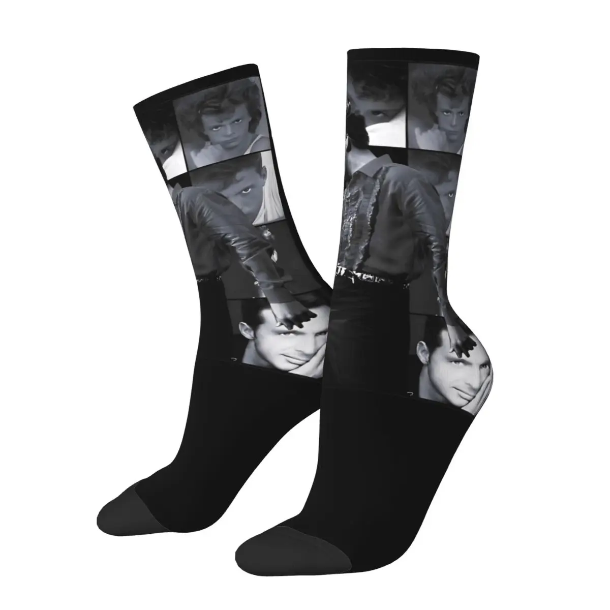 Luis Miguel Tour 2024 Stockings Printed Harajuku Socks Autumn Anti Skid Socks Men Outdoor Sports Quality Socks